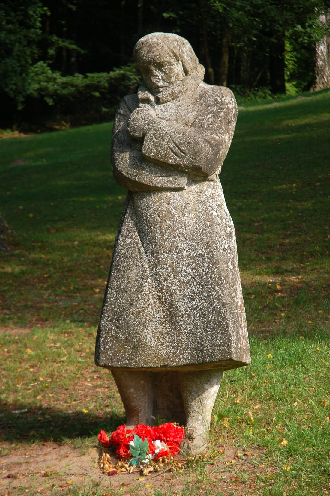Die Frierende — Rudolf Leptien