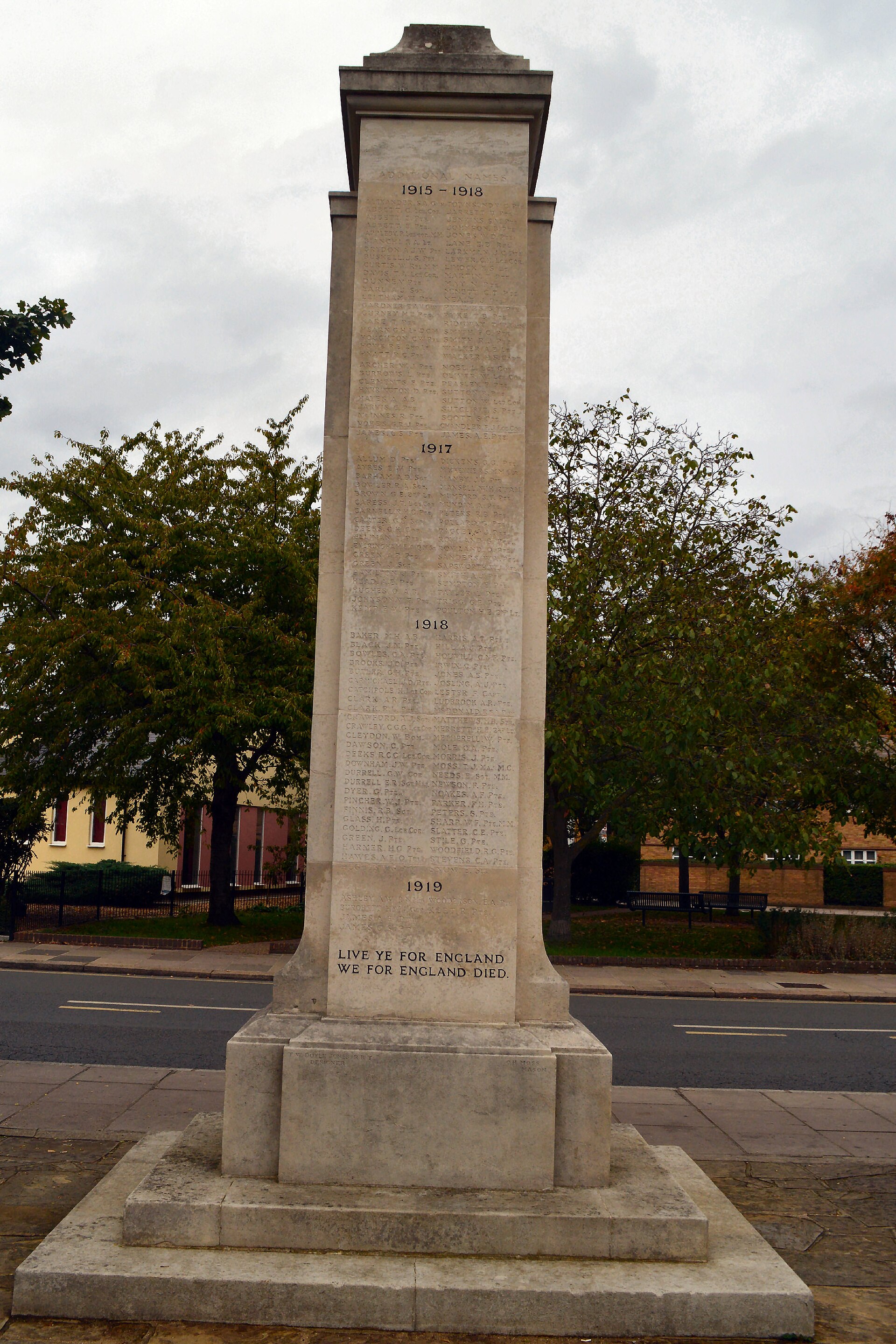 Teddington War Memorial — Francis William Doyle Jones